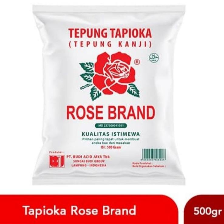 

BISA ✨COD✨ Tepung Tapioka Rose Brand 500 gr dus isi 20 bungkus 10kg Tapioca Kanji grosir