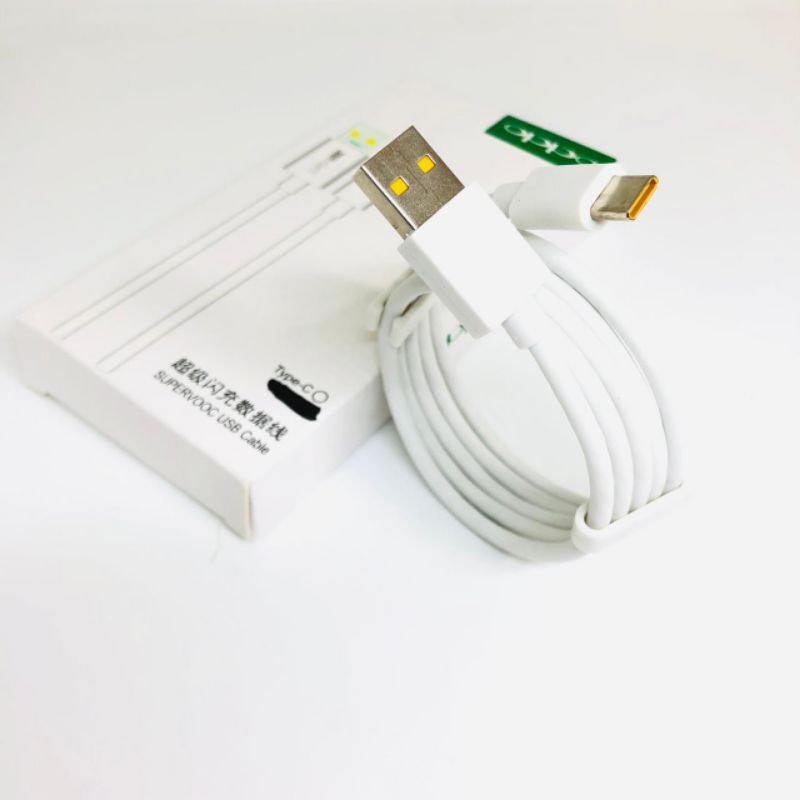 kabel data oppo type c 80w reno 8pro supervooc compatible all smartphone colokan type c (roxy)