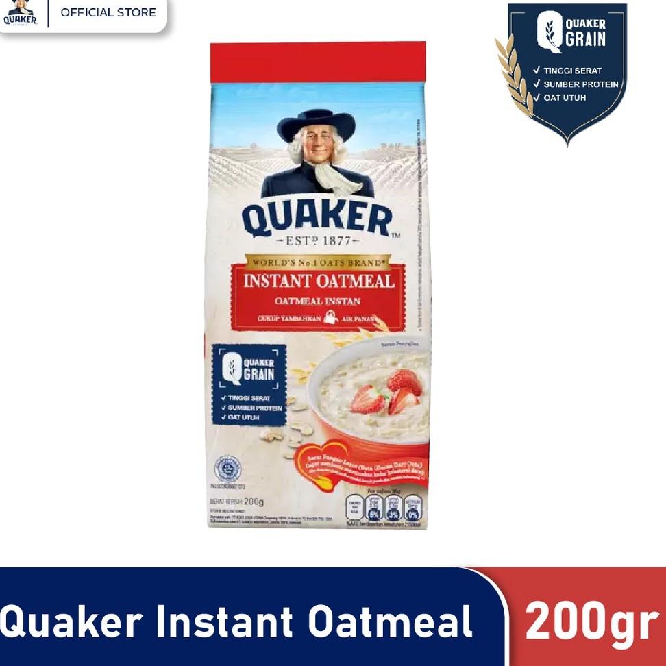 

✨Mall✨ Quaker Instant Oatmeal 800 Gr + 200 Gr 