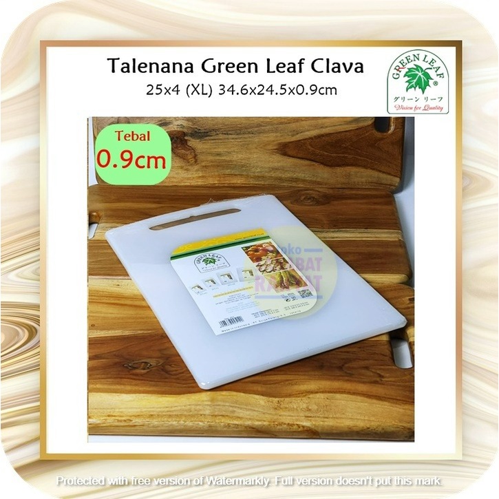Talenan Plastik TEBAL GREEN LEAF 2510 (S)/2511 (M)/2512 (L)/2514 (XL)