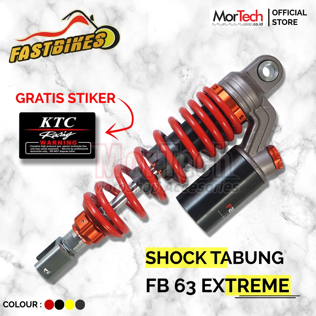 Shock Shok Shockbreaker Fast Bikes Model KTC Extreme Click Vario 110 Cw Beat Karbu/Fi Scoopy Mio Xeo
