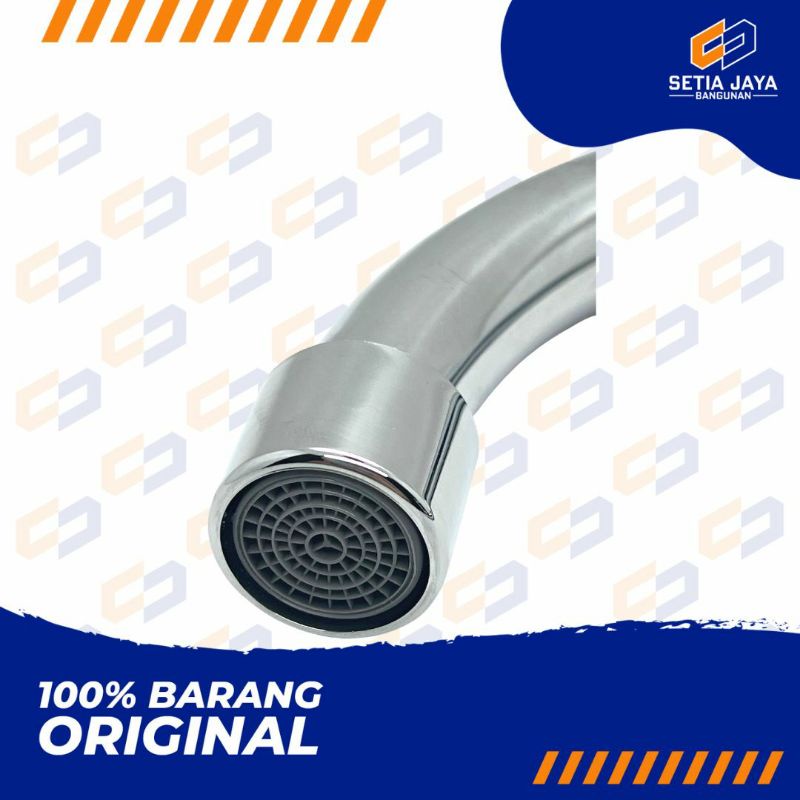 Kran / Keran Air Angsa / Cuci Piring PVC / Plastik Soligen WM1S
