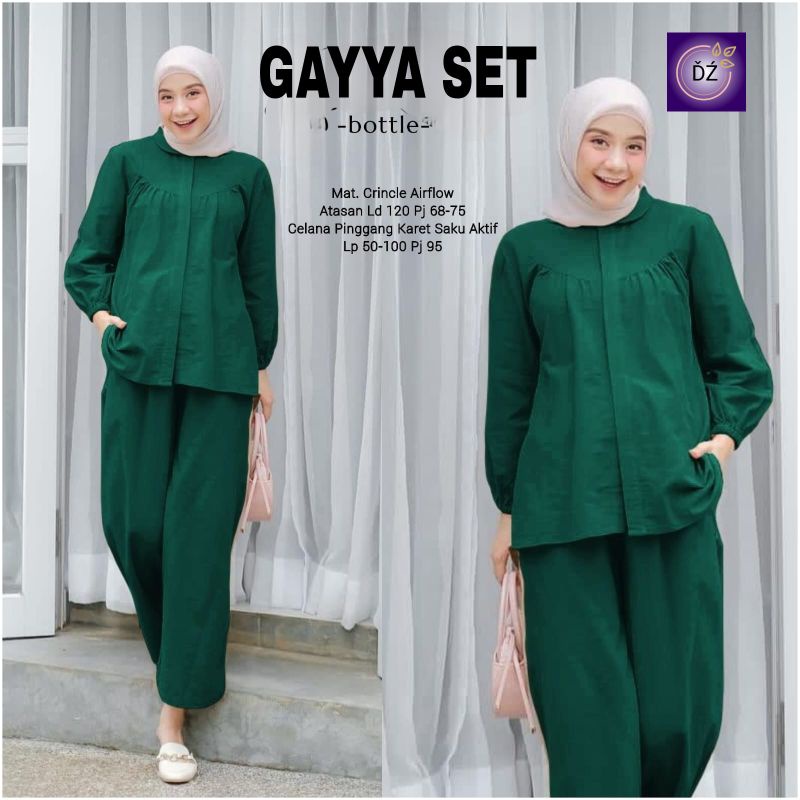 GAYYA SETELAN BAJU WANITA TERBARU