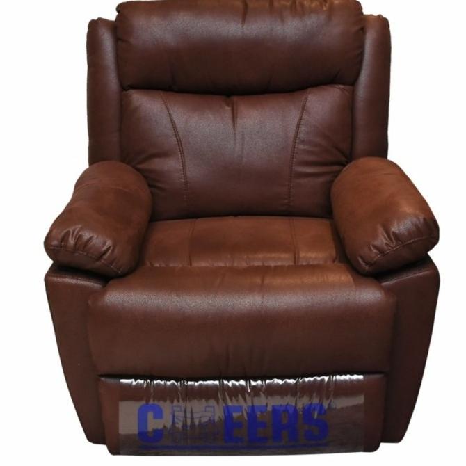 Cheers Milford Sofa Recliner 1 Dudukan - Cokelat