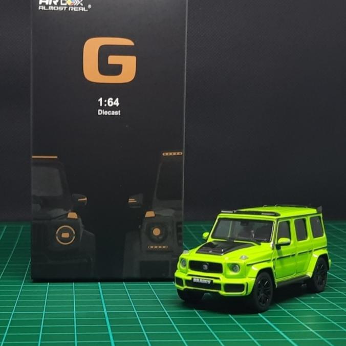 ALMOST REAL 1:64 Brabus G-Class Mercedes-AMG G63 2020 Alien Green