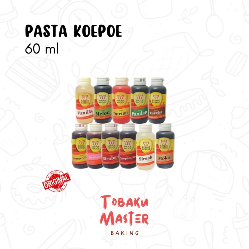 

[ 60 ML ] Pasta Koepoe 60 ml / Pasta Kupu / Pasta Makanan