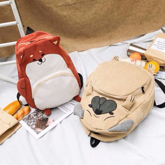 ✔☃Sera Vintage Gadis Tas Sekolah Wanita Versi Korea SMA Sederhana Kampus Mahasiswa Gadis Lembut Jepang Lucu Lucu Ransel