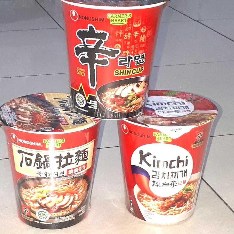 

Action Now--[HALAL] NongShim CUP Kimchi / Clay Pot / Mushroom 70gr Nong Shim Ramyun Mie Instan Ala Korea Nongsim Ramyeon