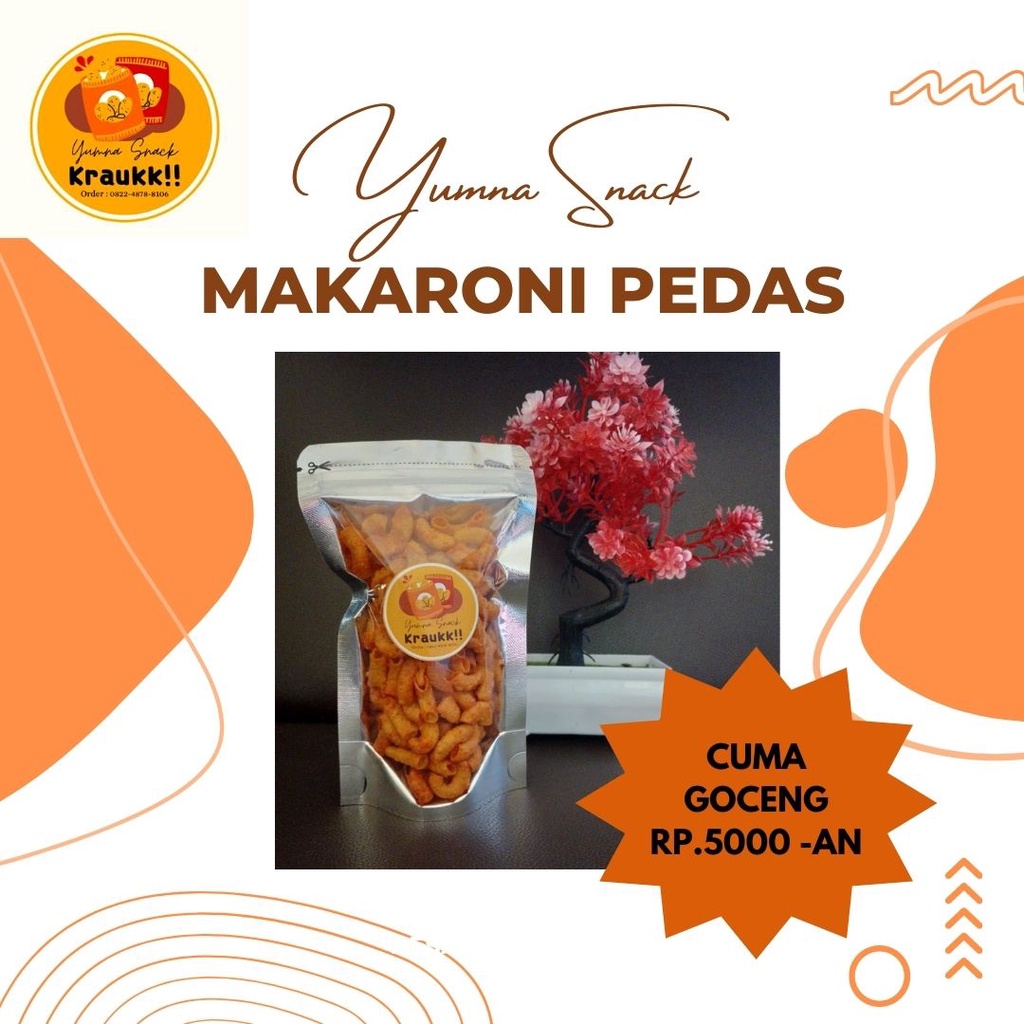 

[ Yumna Snack ] - Makaroni Pedas / GOCENGAN