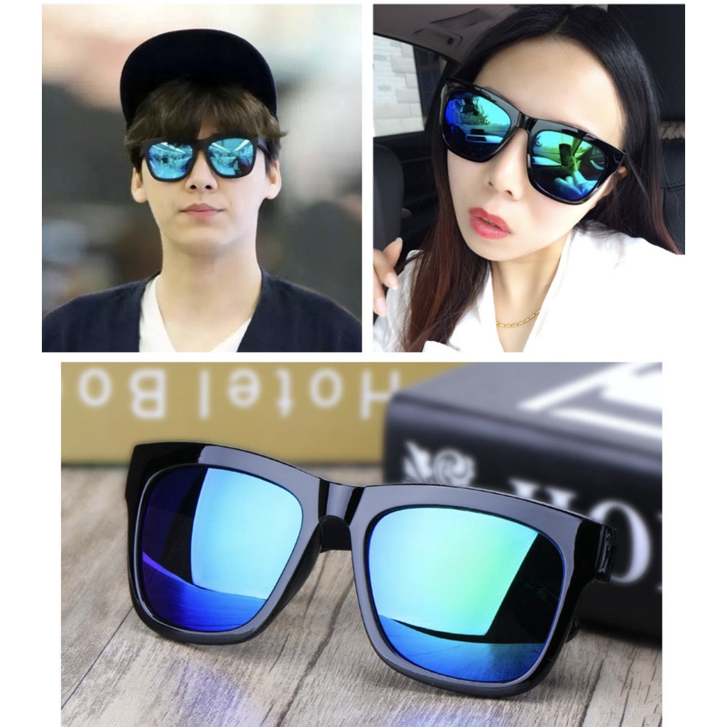 LUCKY Kacamata Hitam korean Fashion Unisex/Kacamata Style/Kacamata Import Fashion Sunglasses