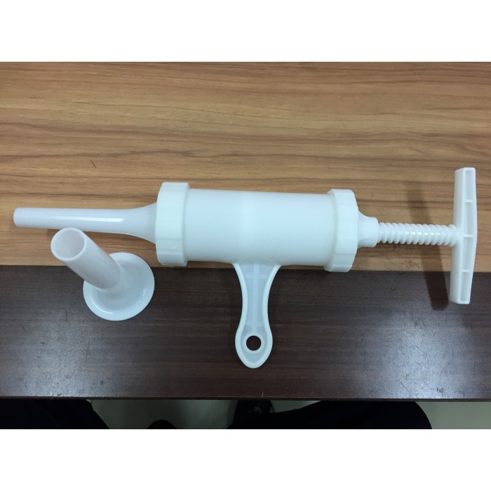 Sostel Alat Pengisi Sosis / Mesin Pencetak Sosis Manual Bahan Plastik