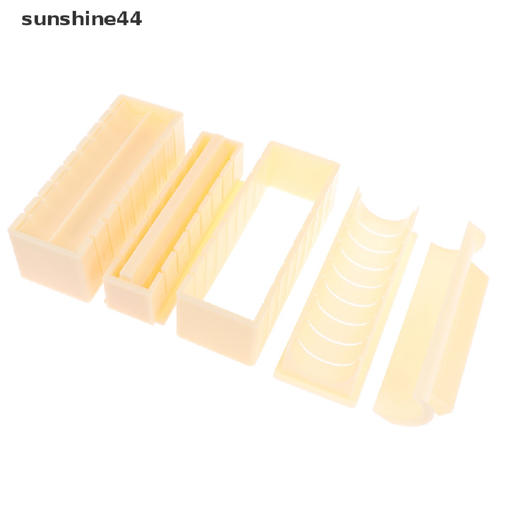 Sunshine 3pcs / set Alat Penggulung sushi DIY