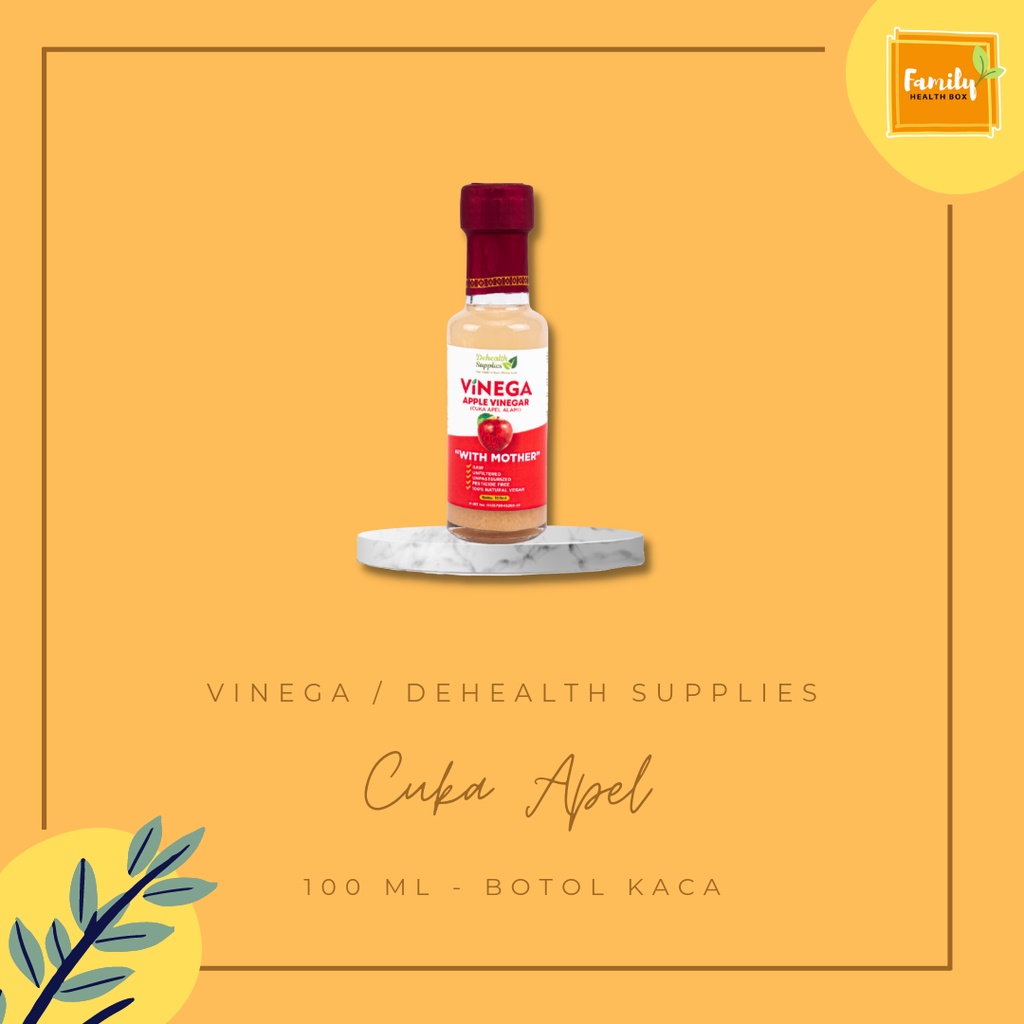 

Finega Cuka Apel / Apple Cider Finega Dehealthsupplies 100ml