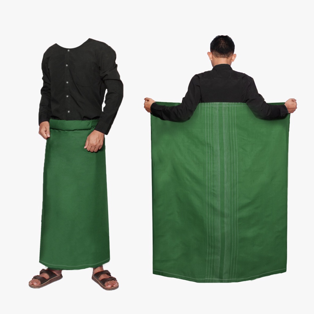 Sarung  Tenun Dewasa Pria Polos Garis