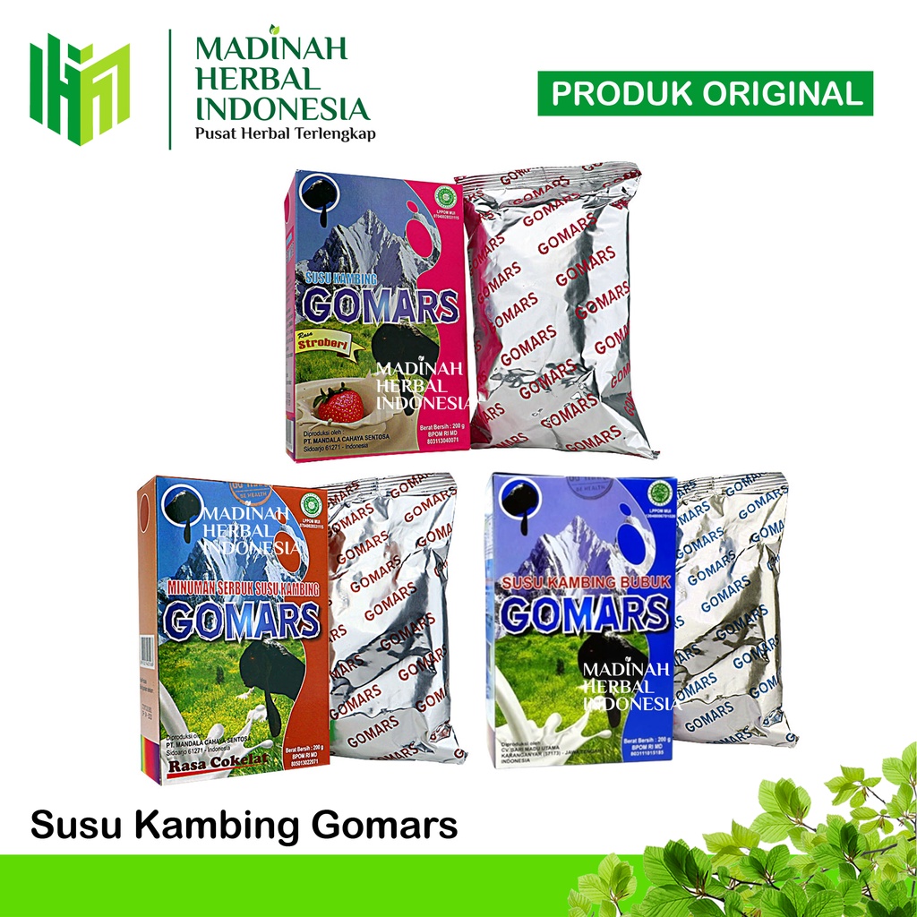 

Gomars Susu Kambing Bubuk Original