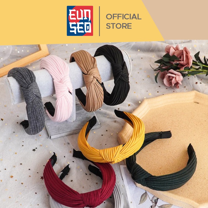 Bando Bandana Simpul Hair Accessories Style Fashion Korea Bando Wanita Import EUNSEO