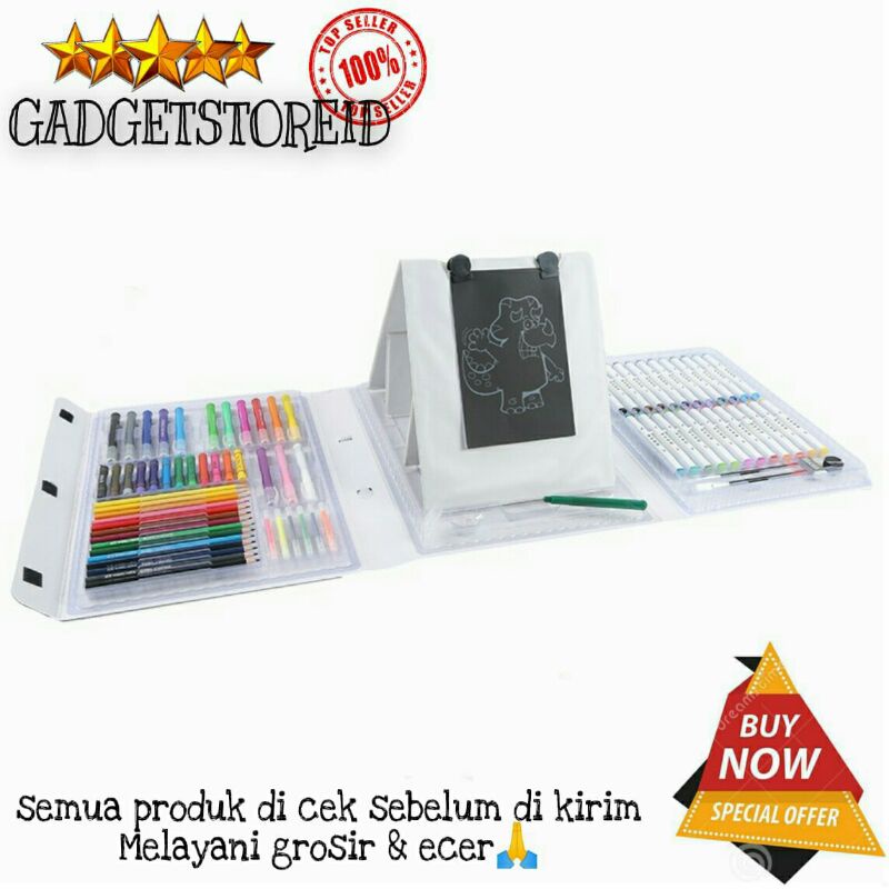 

GG - Crayon Alat Lukis Set 98 PCS Crayon Oil Paste Pensil Warna Arset 98pc Pensil Warna Cair Anak Mewarnai crayon Art set 98pcs