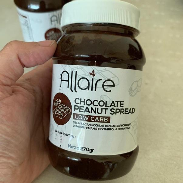 

Paling Dicari.. ALLAIRE Chocolate Peanut Spread Diet Keto 270 gr 99