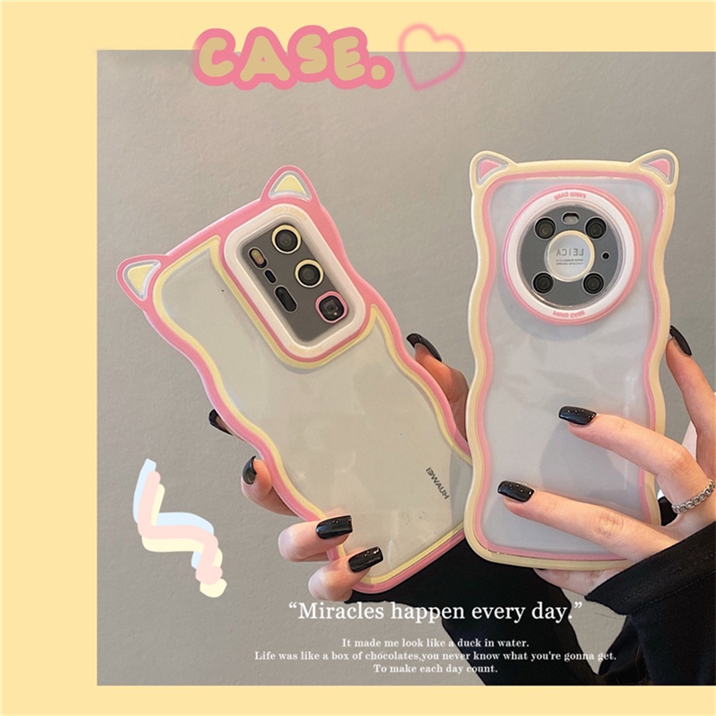 Casing Silikon compatible for iPhone 14 Pro Max Case iPhone 14 13 12 11 Pro Max Xs Max X Xr iPhone 7 8 6 6s Plus 7p 8p SE 2020 Warna-Warni Macaron Color Shockproof Phone Case Anti-fall Transparent Protective shell Soft TPU Back Cover