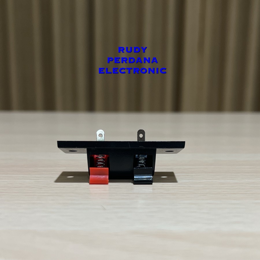 TERMINAL SPEAKER JEPIT 2 PIN 2P SEGI KOTAK KECIL