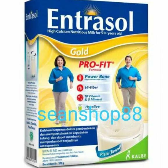 

[ COD ] susu entrasol gold 370gr original