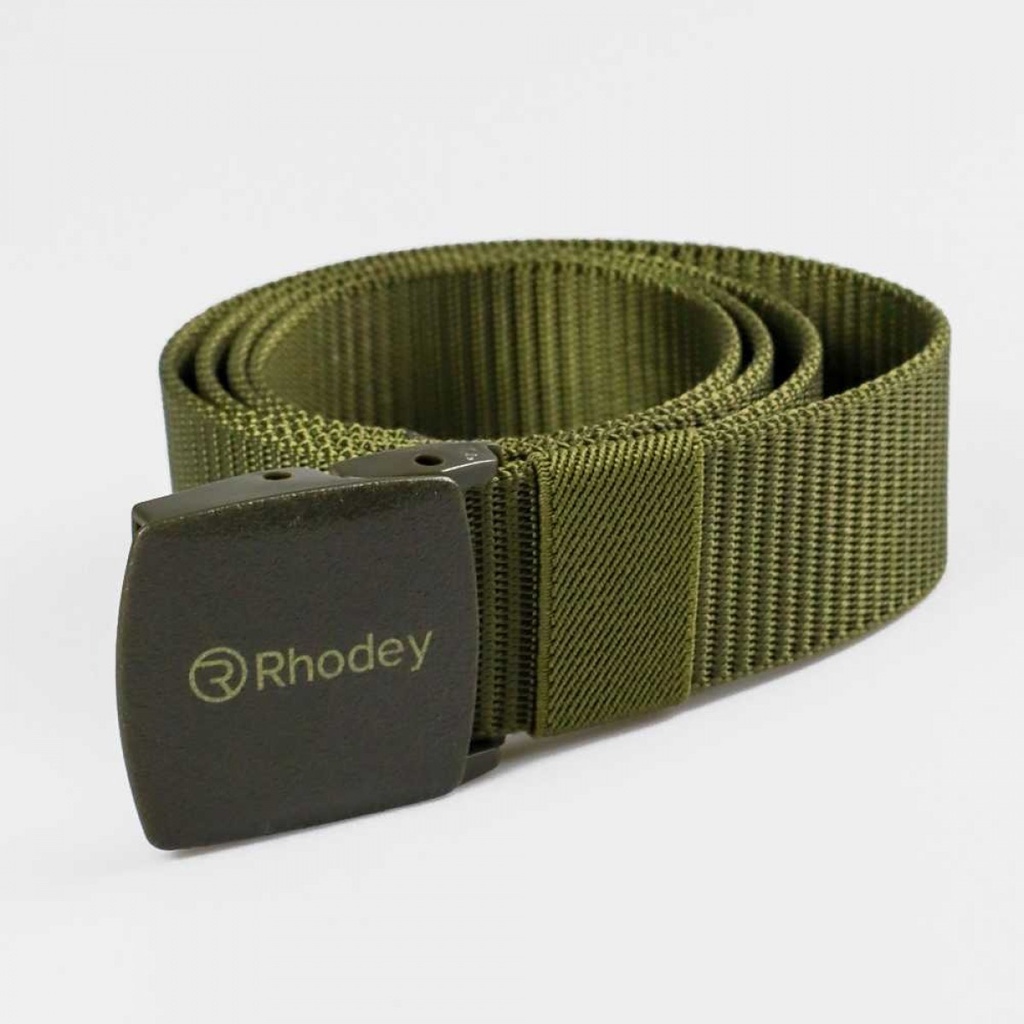 Rhodey Ikat Pinggang Pria Kanvas Anti Xray Plastik Automatic Buckle