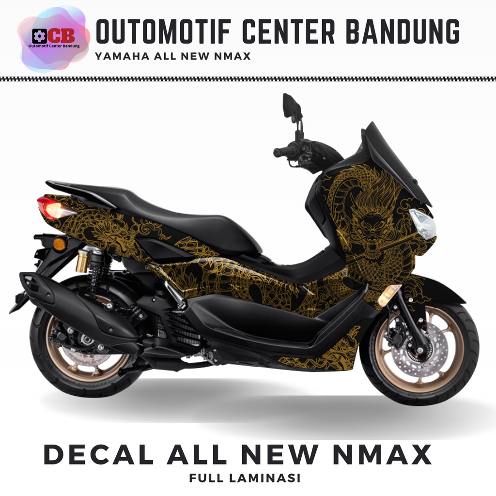 Decal Stiker Full Body Nmax New 2021 | Decal Variasi Naga 2022