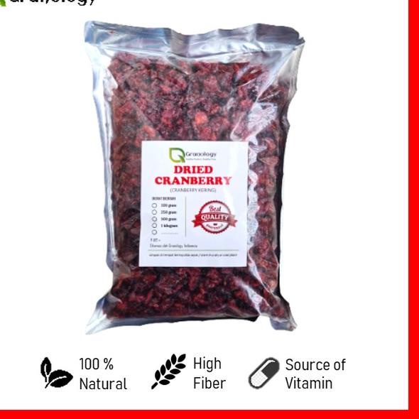 

Makin laris--Cranberry Kering / Dried Cranberry (1 kilogram) by Granology