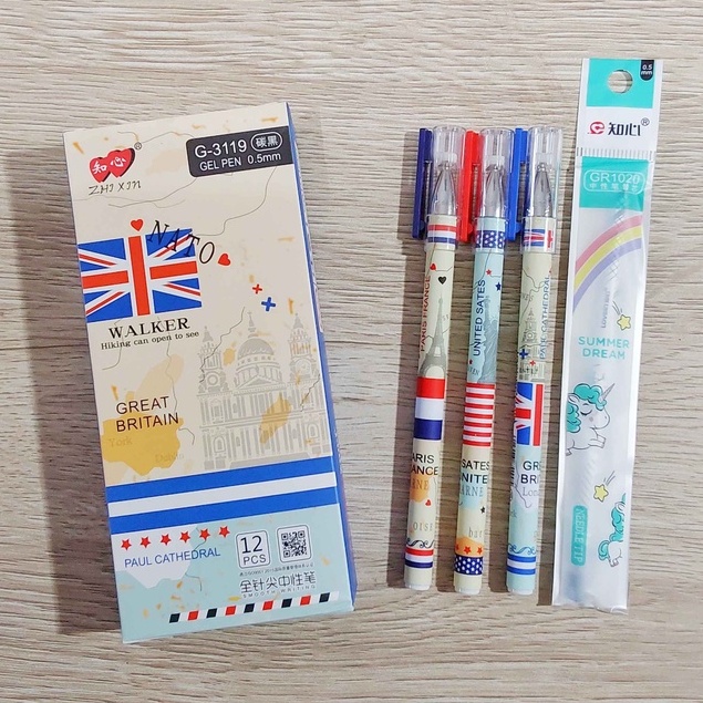 

(PAK) Pulpen Gel Zhi Xin G-3119 / Pulpen Gel Zhi Xin 0.5 mm / Bolpoin Gel Lucu