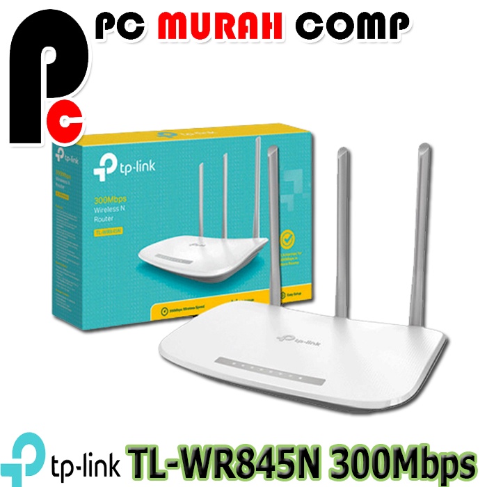 TP-LINK TL-WR845N 3 Antena 300Mbps Wireless AND Router