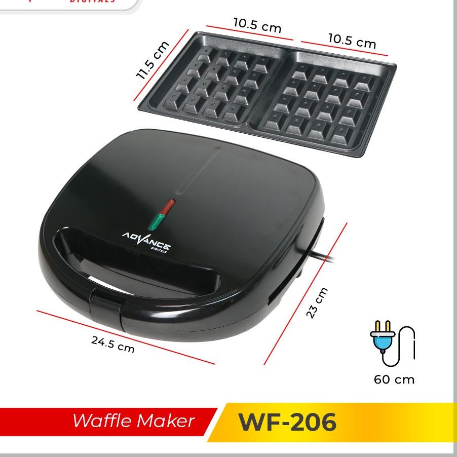 Jual Harga Heboh READY STOCK WAFFLE MAKER ADVANCE 2 LAPIS Waffle Maker