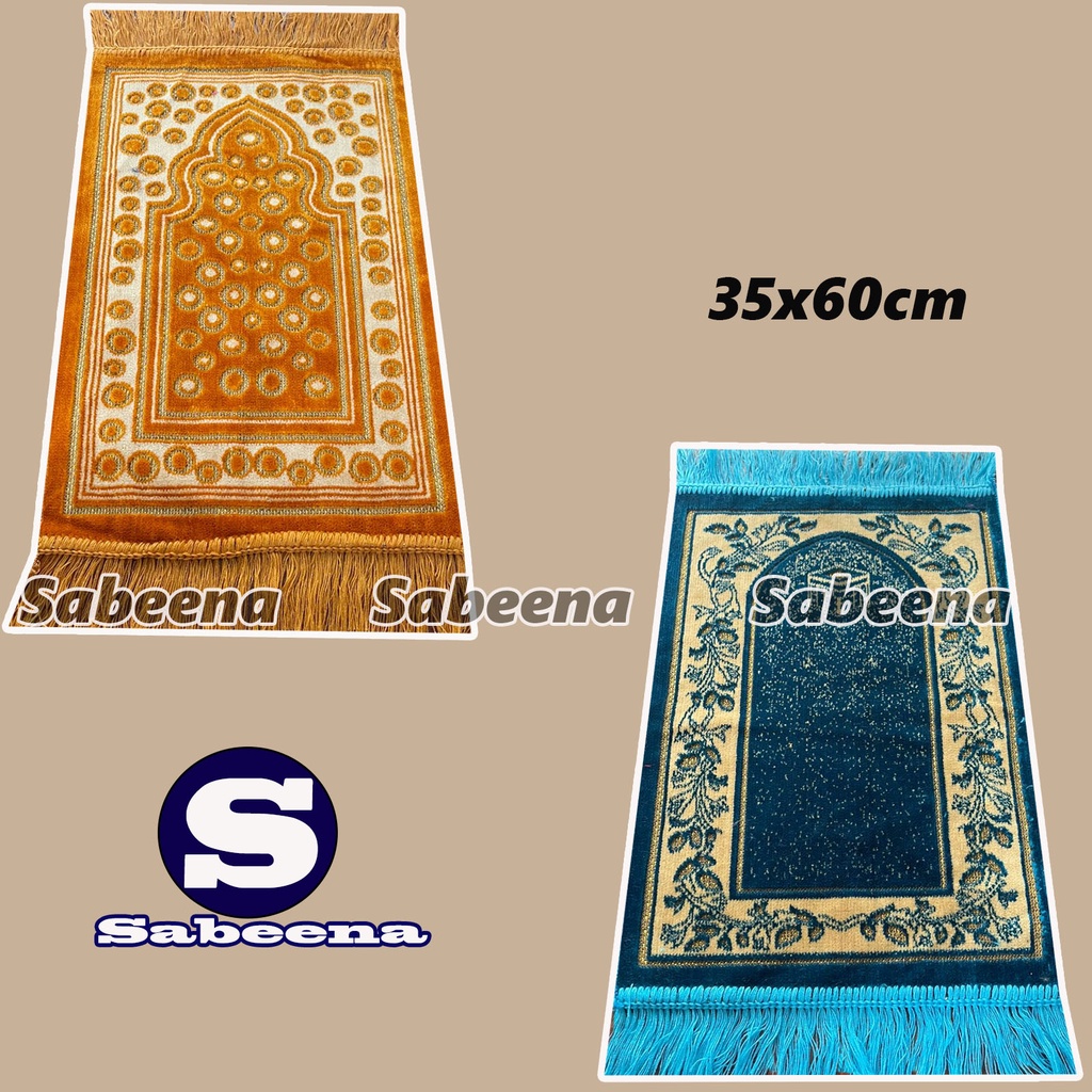 Sajadah Sujud Bulu Turkey Turkiye Sajadah Anak Uk-35×60 By Sabeena.Store