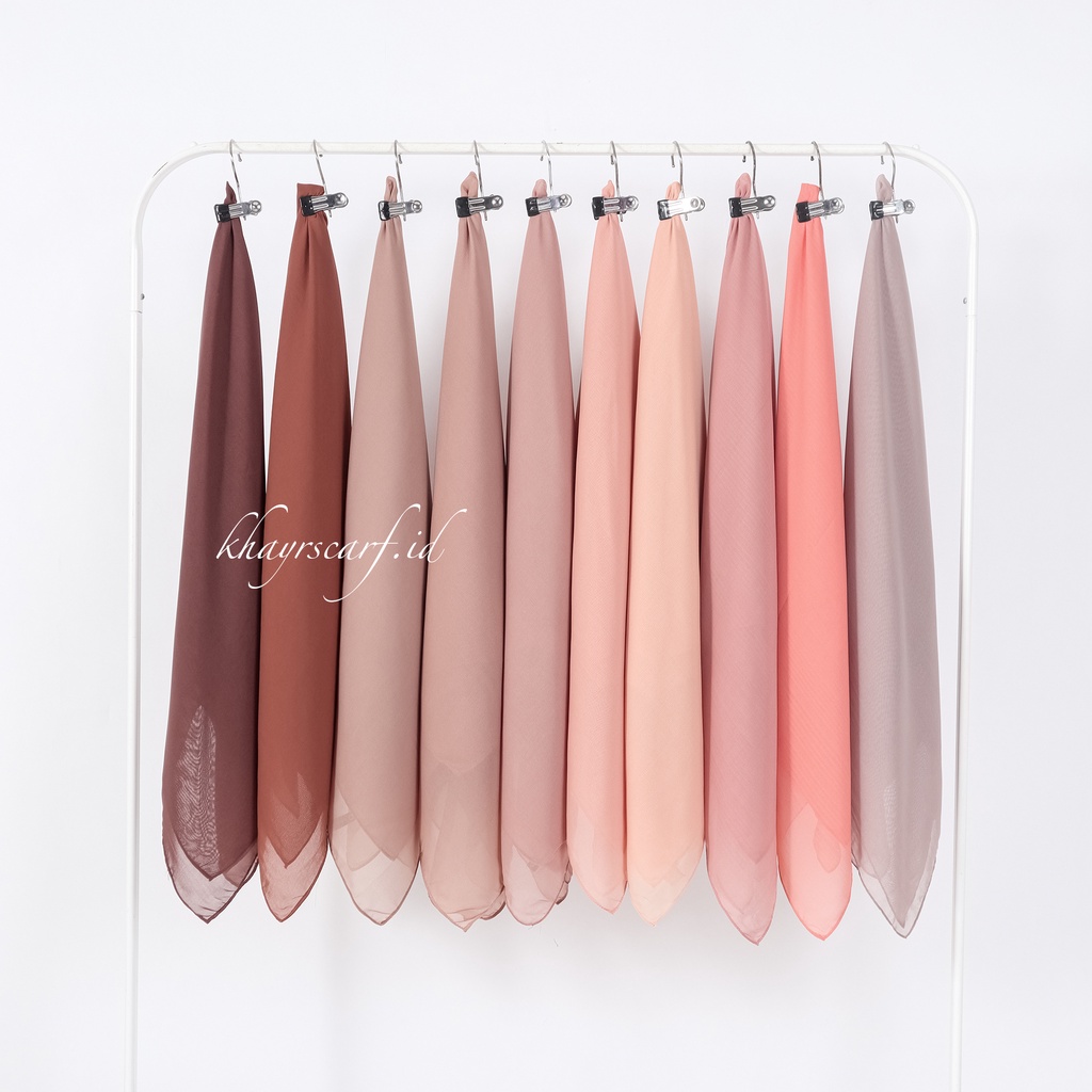 Bella Square / Jilbab Segiempat / Kerudung Segi Empat Polycotton Size 115 cm Oleh-oleh Haji dan Umroh