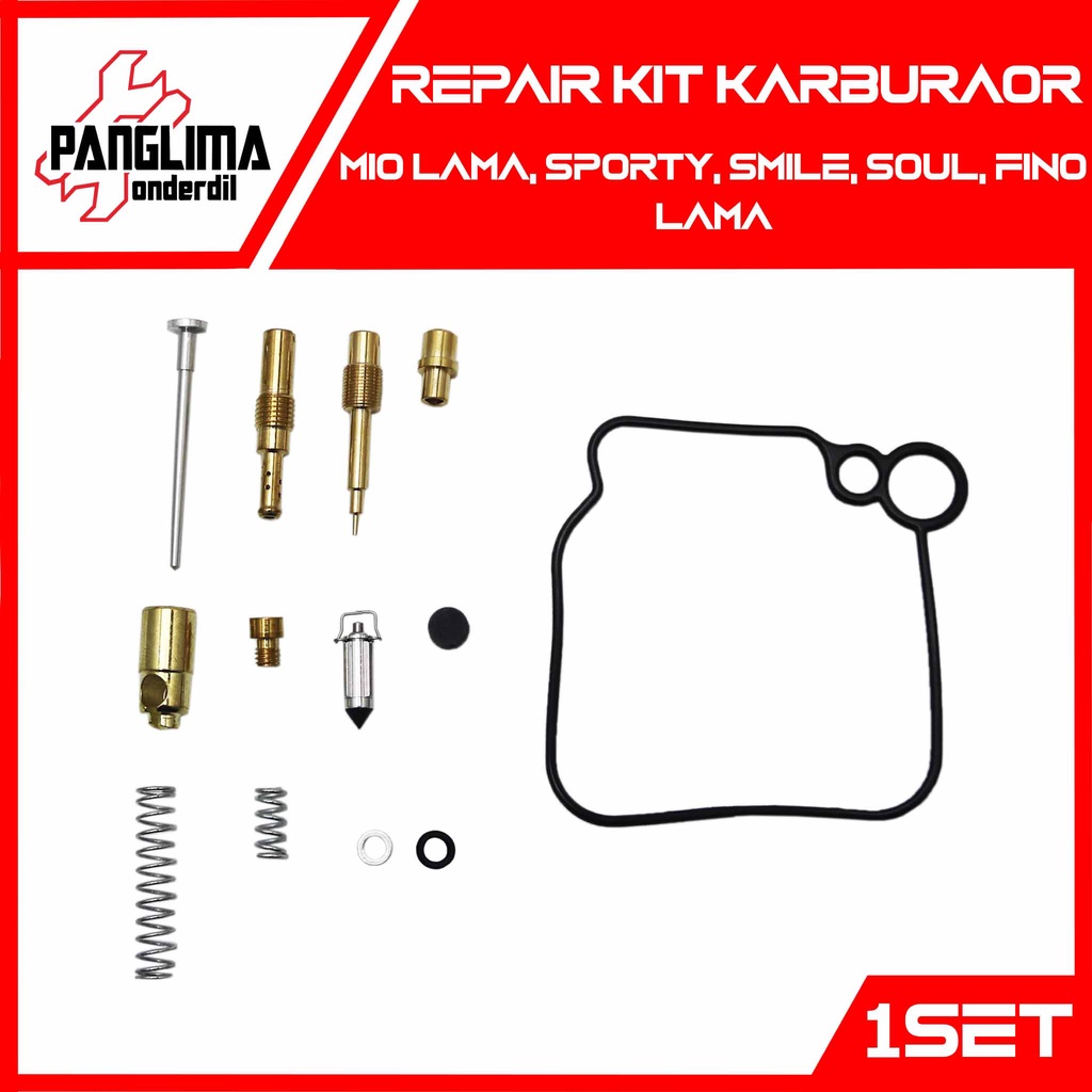 Repair Kit Karburator Mio Lama-Old-Sporty-Smile-Soul-Fino Repairkit Karbu Carburator-Carbu