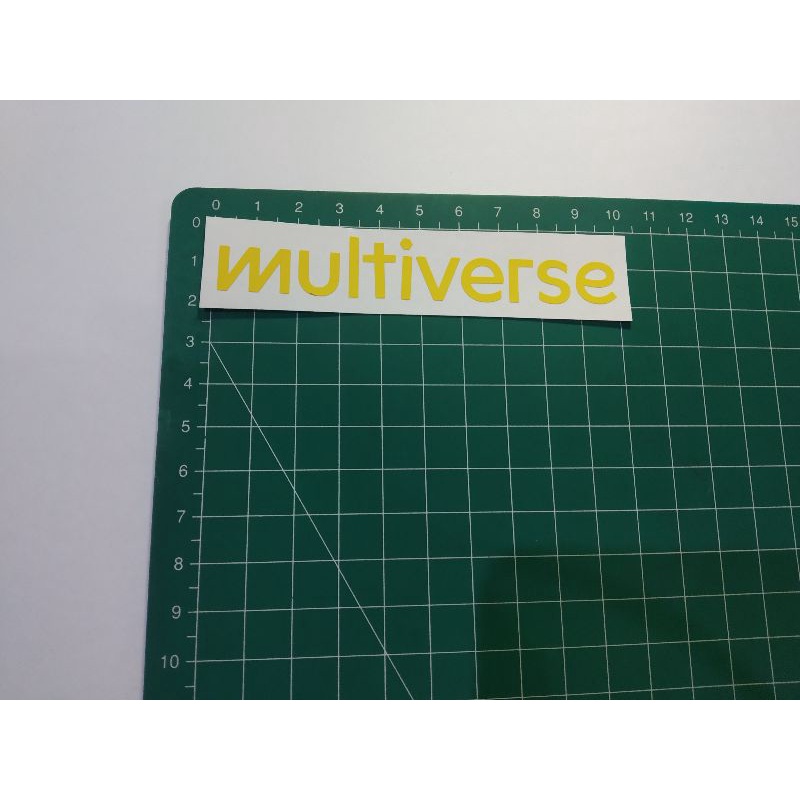 

cutting stiker multiverse