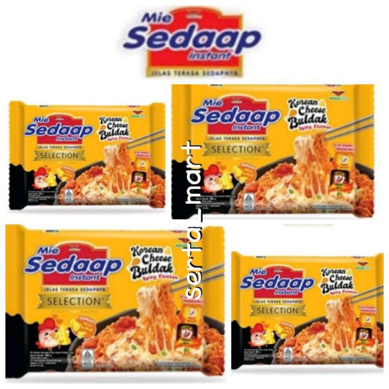 

Mie Sedaap Korean Cheese Buldak 86gr - Mi Instan Goreng