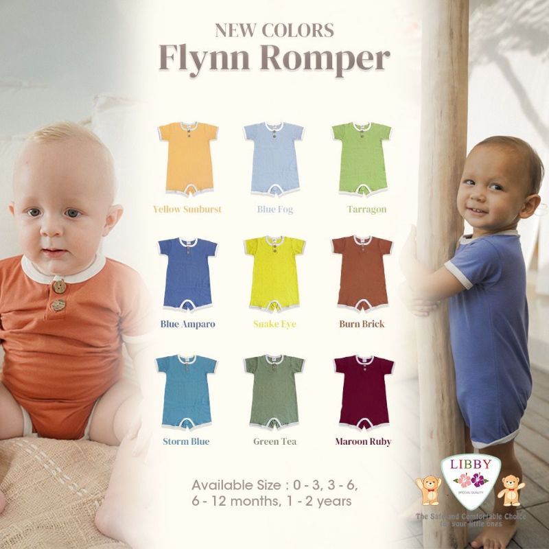 LIBBY - FLYNN ROMPER LIBBY - BODYSUIT LIBBY - ROMPER LIBBY - JUMPER BAYI