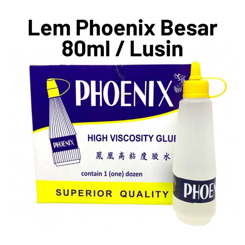 

Lem Phoenix Besar 80ml / 12pcs / Box