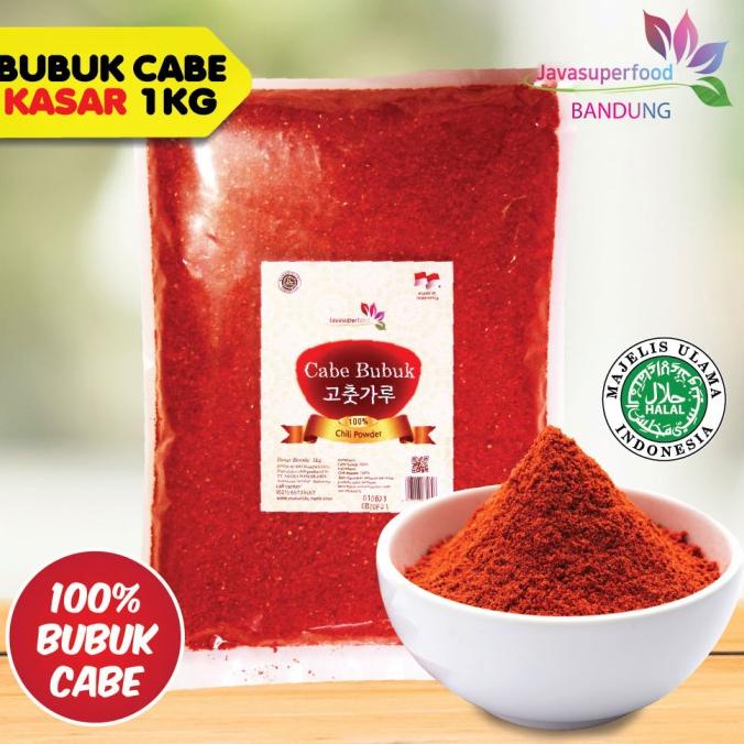 

hanya disini] Gochugaru - Bubuk Cabe Kasar / Chili Powder Kasar Repack 1 KG