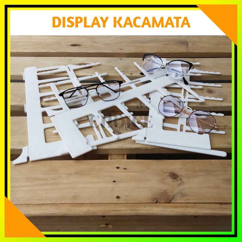 [CHOICE] DISPLAY PAJANGAN KACAMATA PLASTIK 6 SUSUN