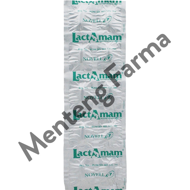 Lactamam 10 Tablet - Melancarkan Produksi ASI