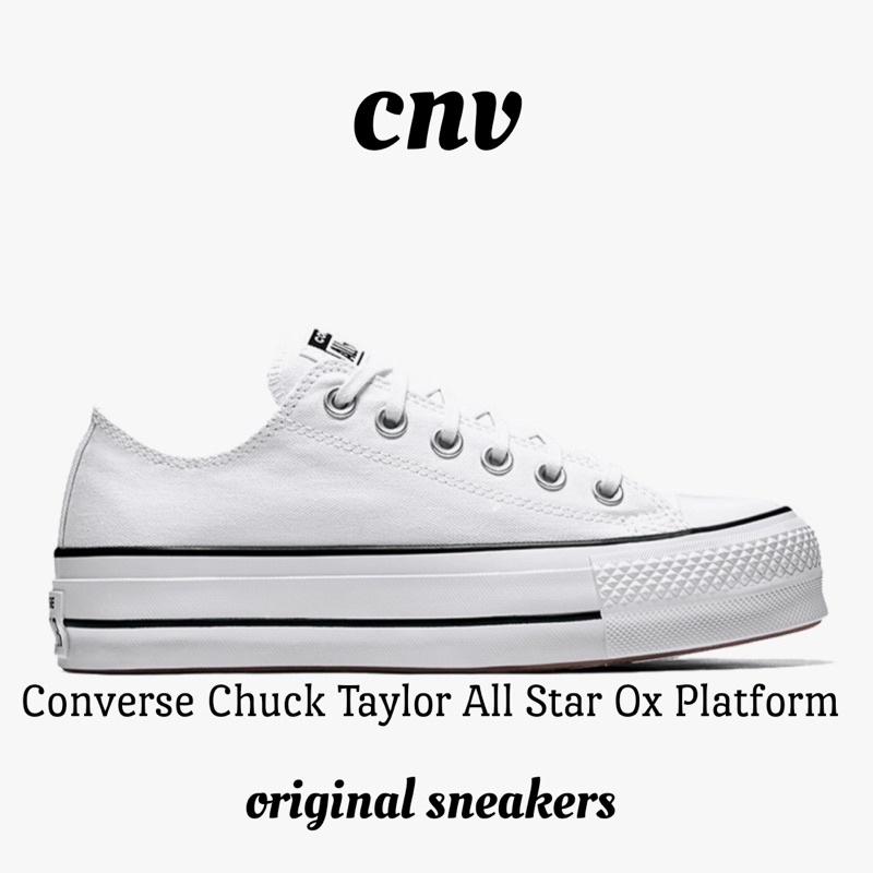 Converse CT AS Ox Platform White Black