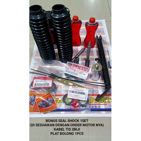 PAKET PENINGGI SHOCK SKOK SHOCK DEPAN BELAKANG MATIC METIK-BEAT--BEAT STREET-VARIO-MIO-NEX