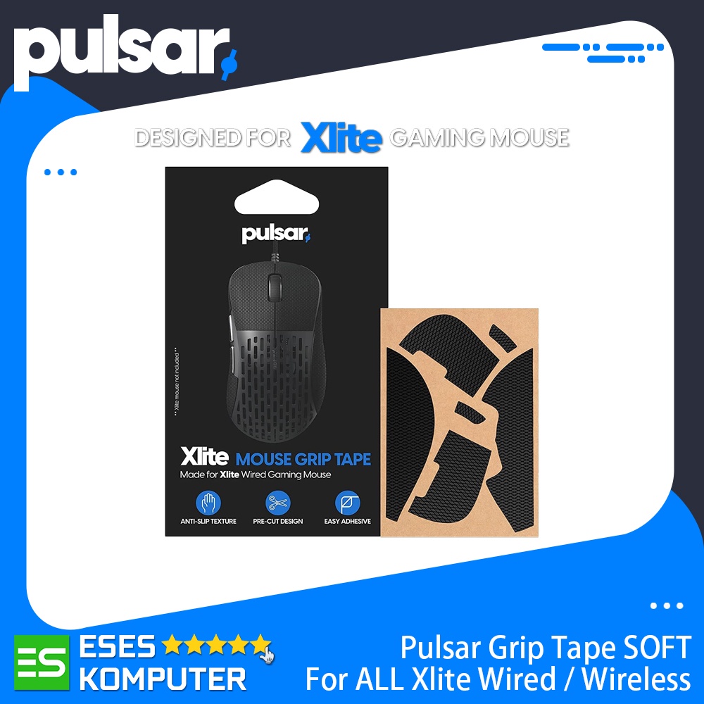 Pulsar Grip Tape SOFT For Xlite Wired / Wireless | Anti-Slip