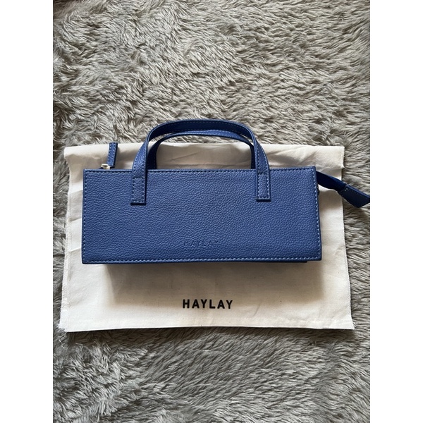 haylay studio baker bag bayou blue