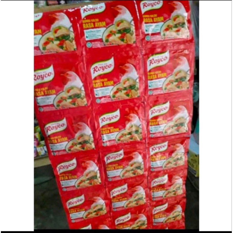 

ROYCO AYAM 1 RENCENG ISI 12 SACHET