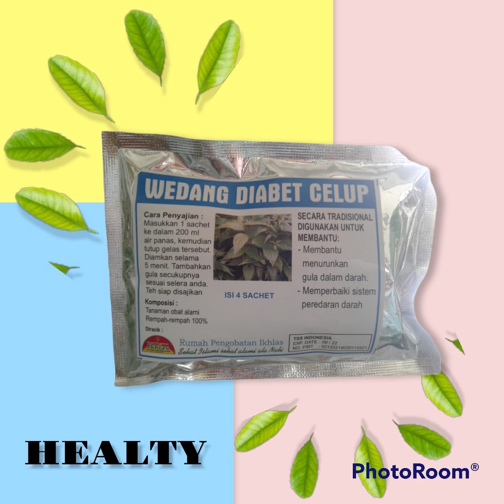 

Wedang Teh Diabet celup 100% Herbal