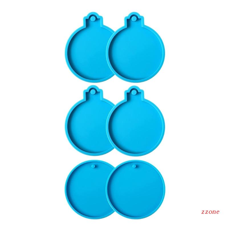 6pcs Cetakan Liontin Handmade DIY Untuk Natal