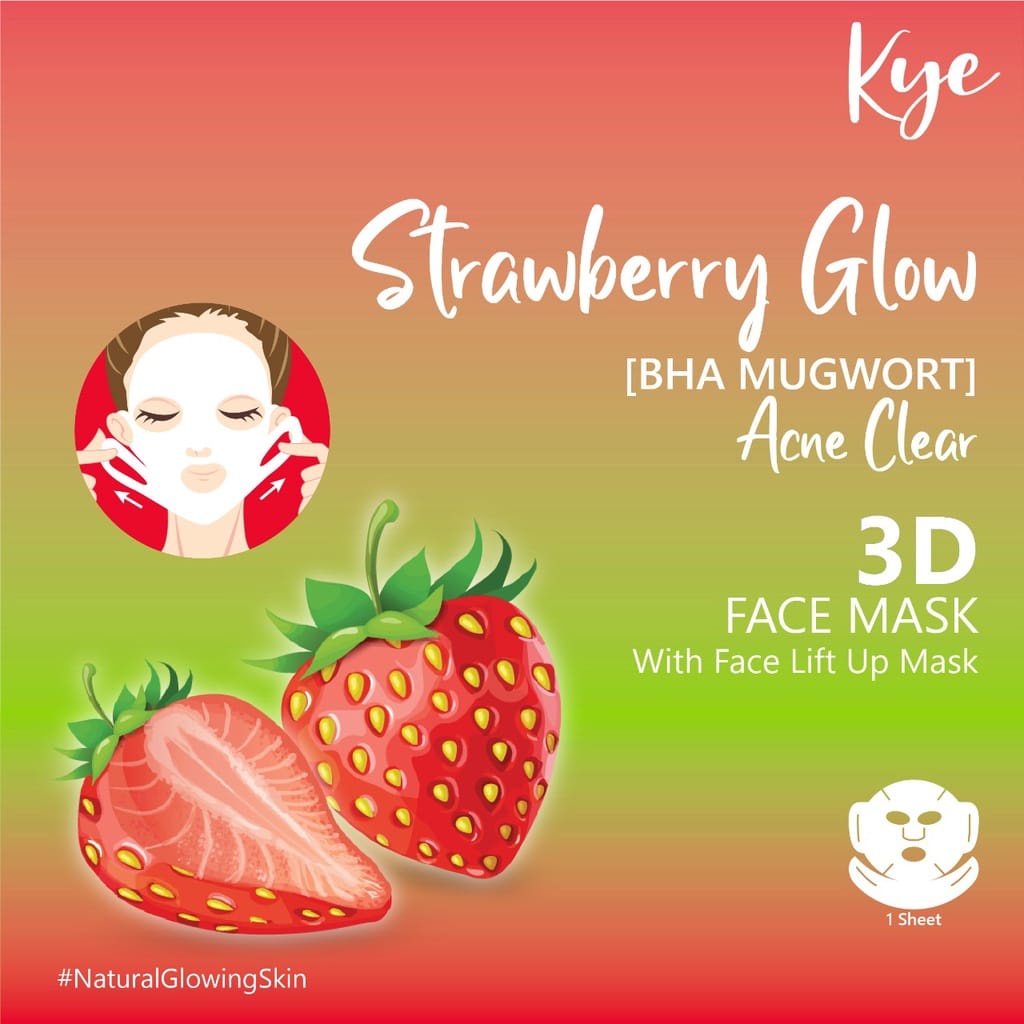 KYE FACE MASK LIFT UP GLOW MASKER WAJAH WANITA SKINCARE SACHET SHEET