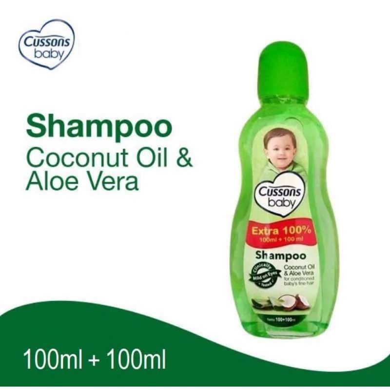 Cussons Baby Shampoo 50ml+50ml -100ml + 100ml / Shampoo Bayi Cussons